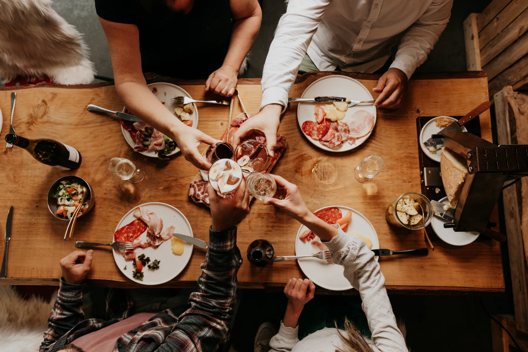 Équipe en soirée privée